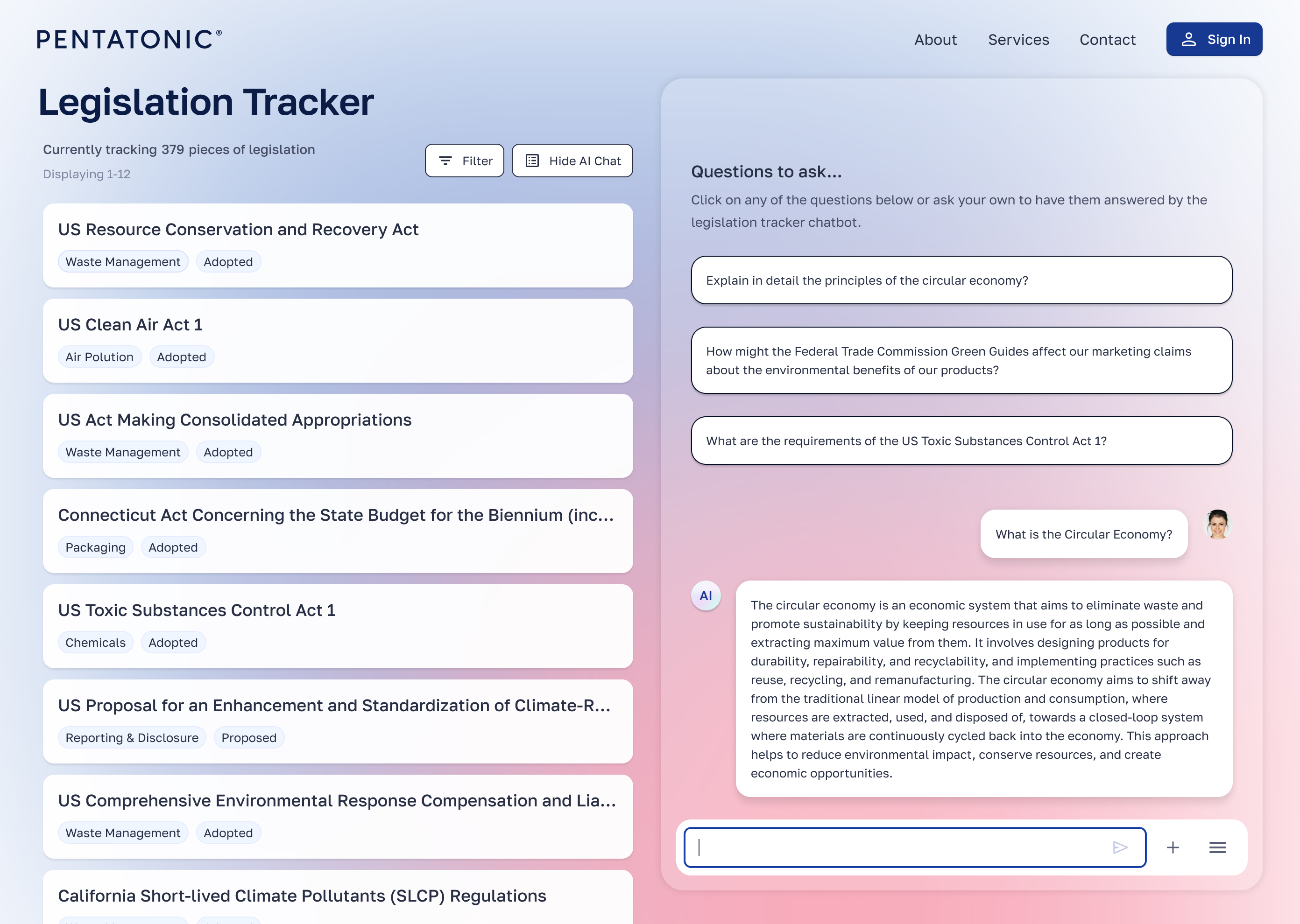 Code. Stack Legislation Policy Environmental Policy Co-Pilot